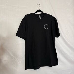 Next Level Apparel Black “Hold On” Christian Graphic Tee XL Unisex